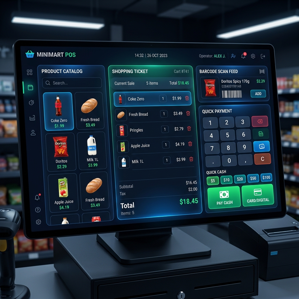 Market POS Dashboard